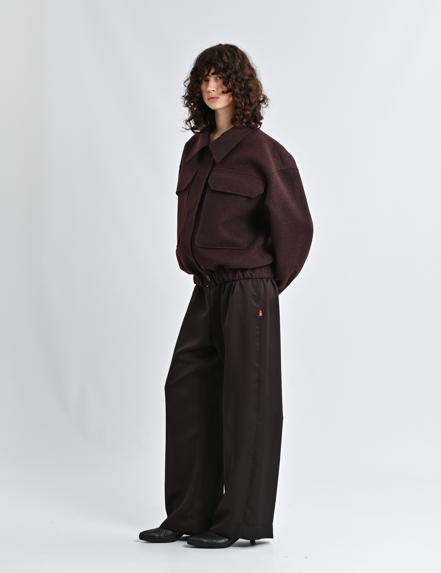 Картинка Куртка бордовий